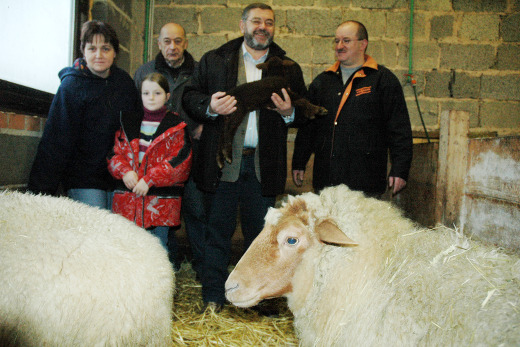 Marika Tripp, Kimberly Tripp, Willy Becker, Adam Daume und Wilfried Tripp