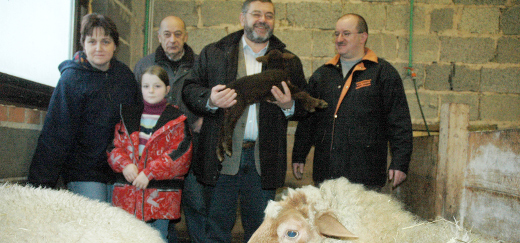 Marika Tripp, Kimberly Tripp, Willy Becker, Adam Daume und Wilfried Tripp